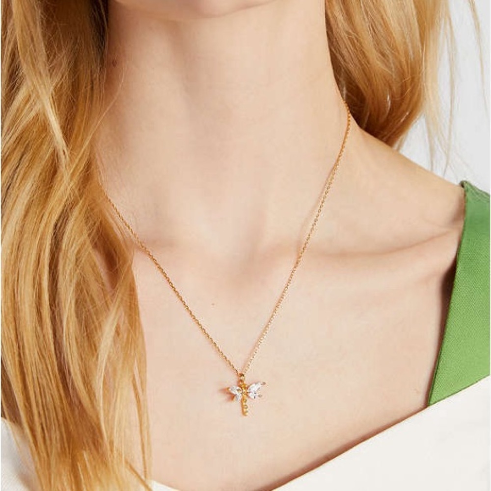 Kate Spade Greenhouse Dragonfly Mini Pendant